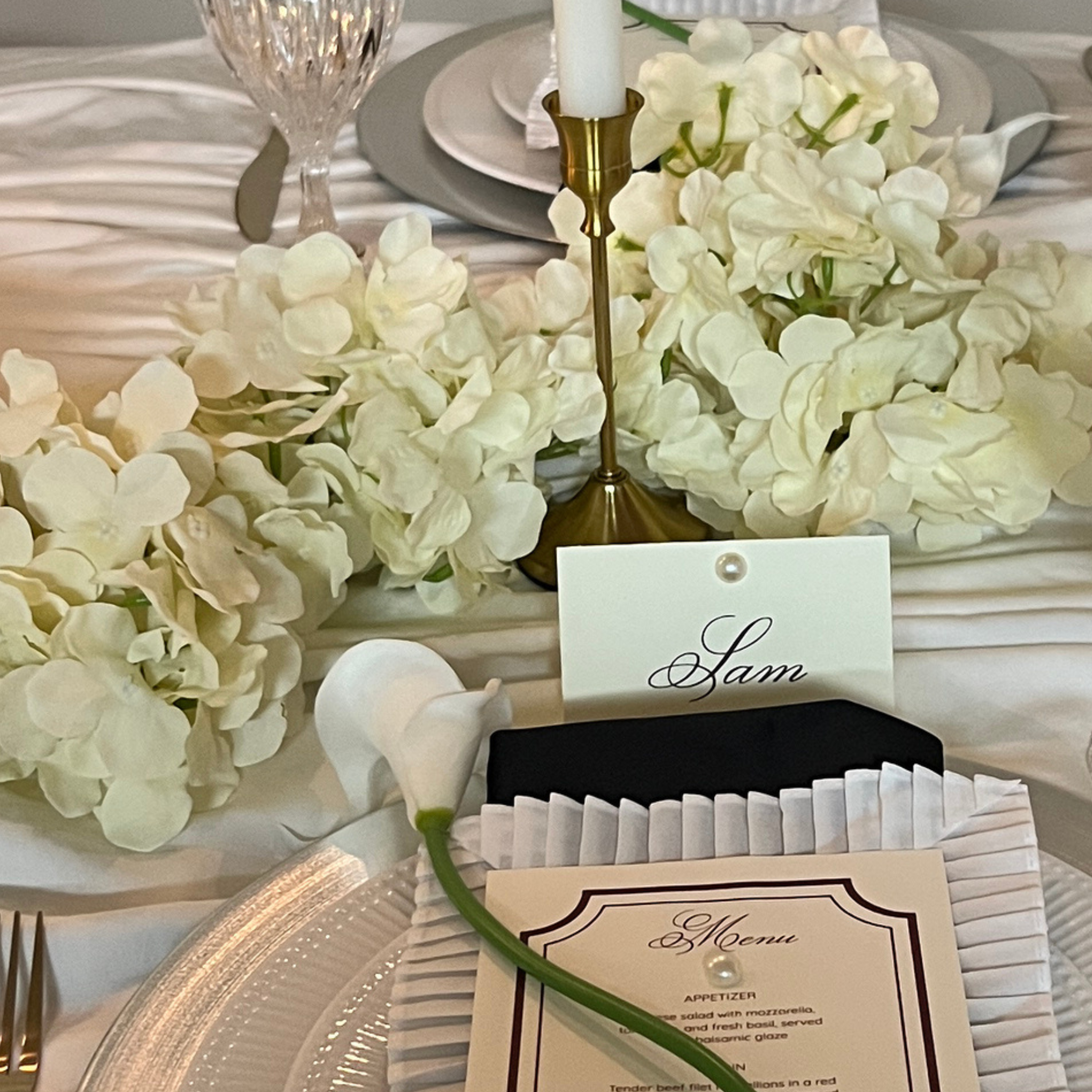 Petit Tablescape Styling (2 Guests)