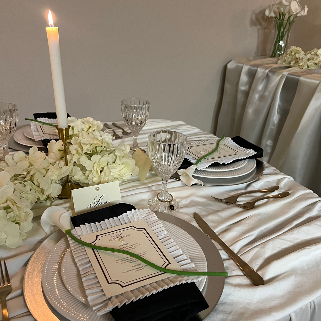 Large Tablescape Styling (8+ Guests)
